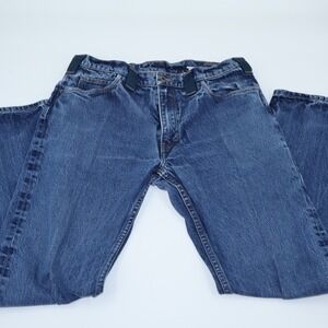 Kitanica Mens Tactical Denim Jeans Made in USA Blue Straight Leg Size 36x30